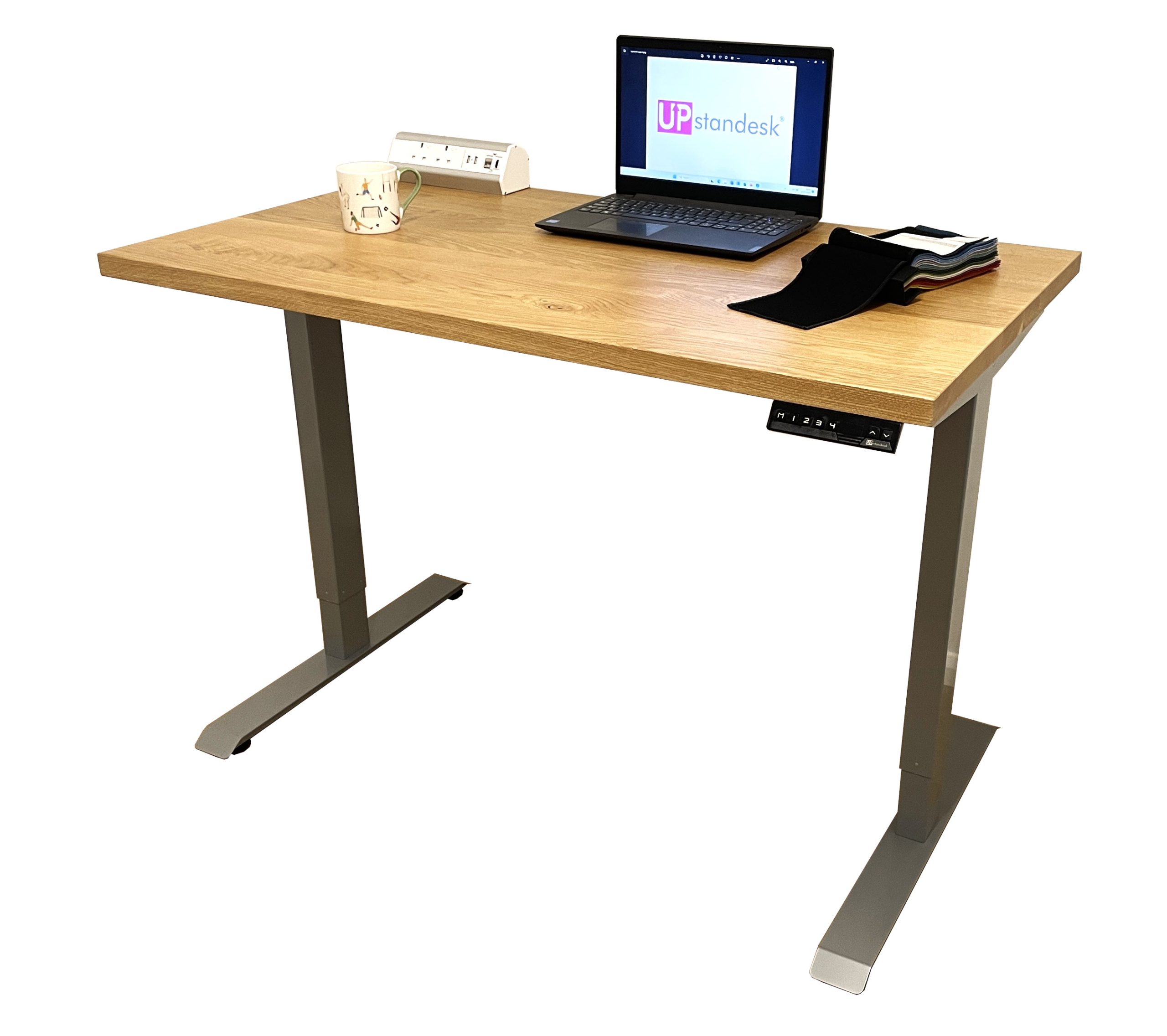 Solid Oak Electric Standing Desk - Image 8