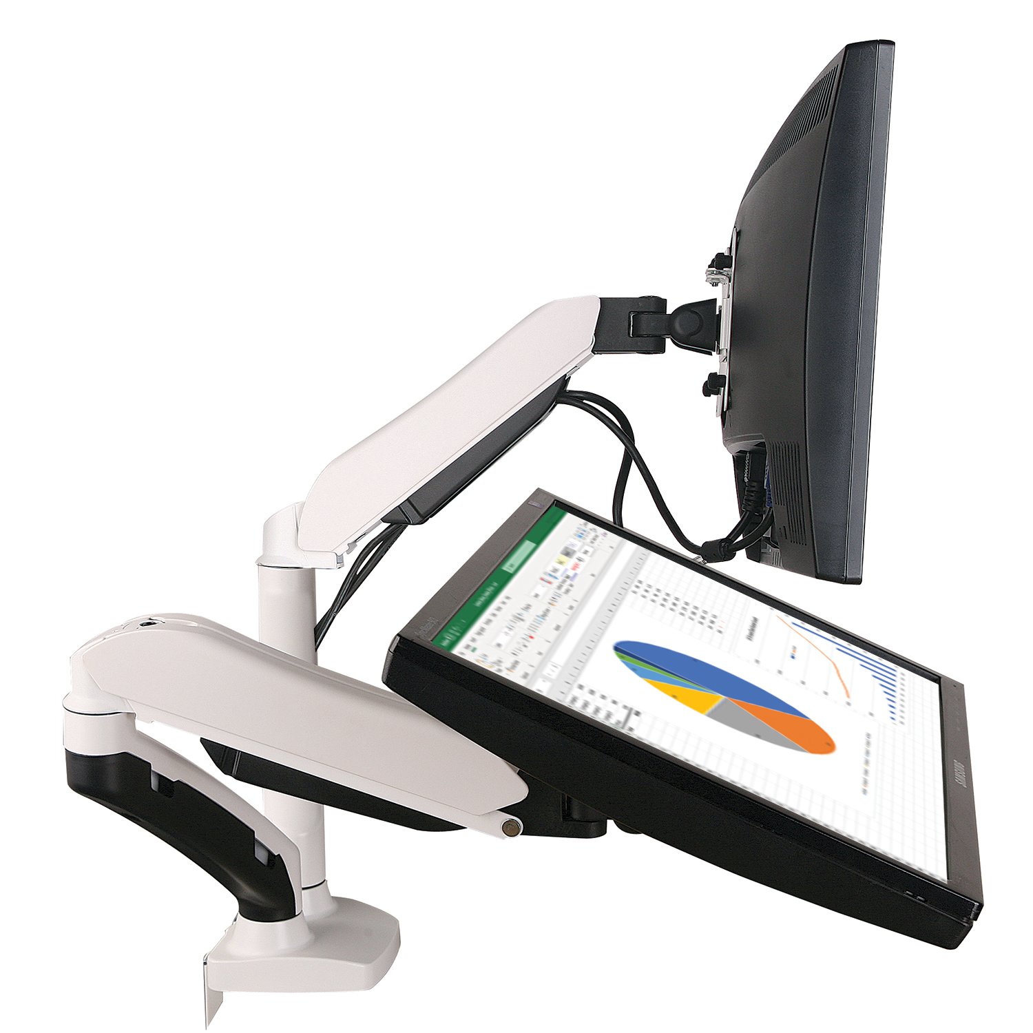 Double Spring Loaded Monitor Arm - Image 6