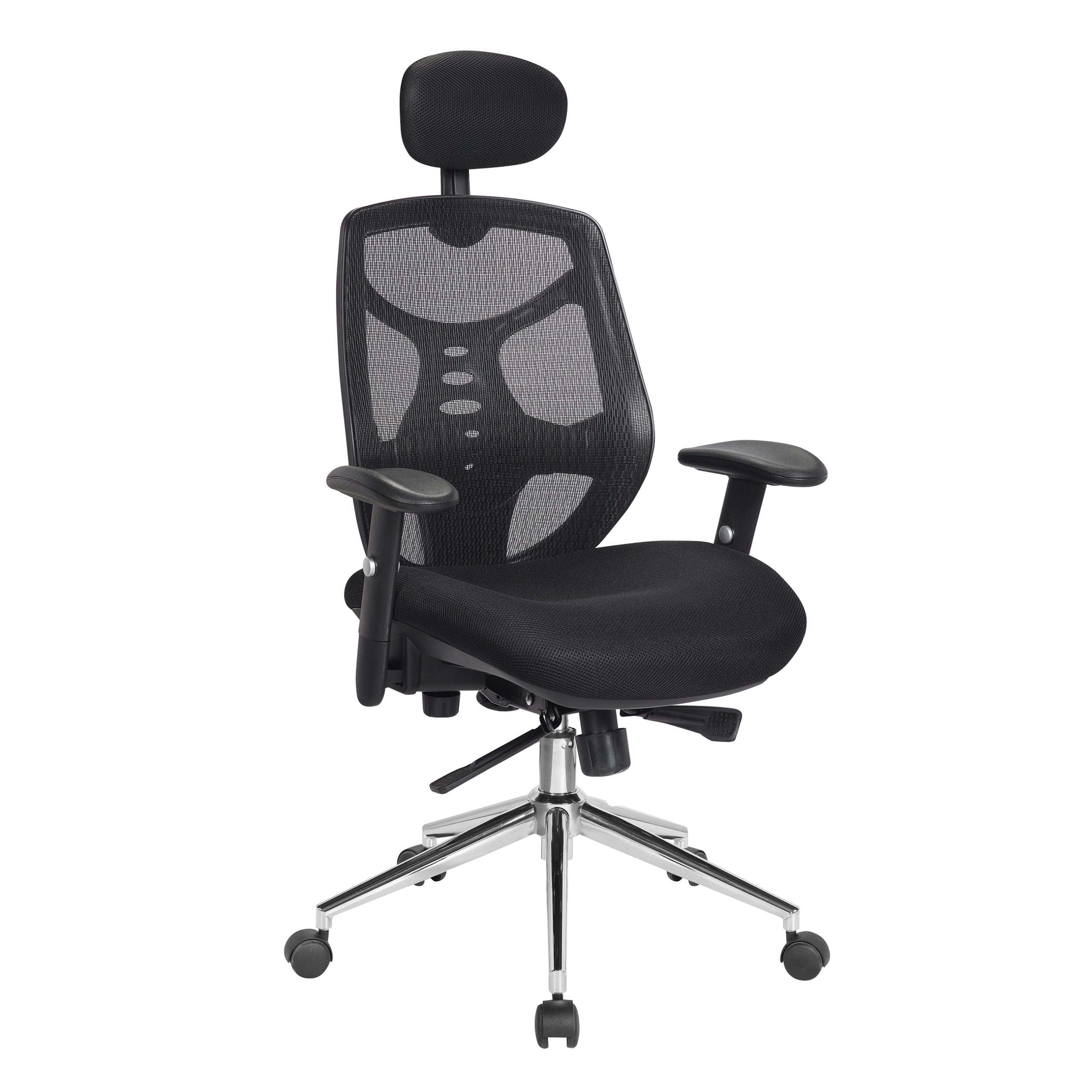 Polaris Ergonomic Executive Mesh Chair (Black)