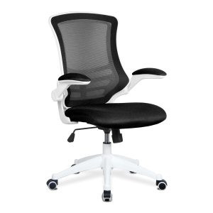 Aurora Mesh Back Chair with White Shell (5 Colours)