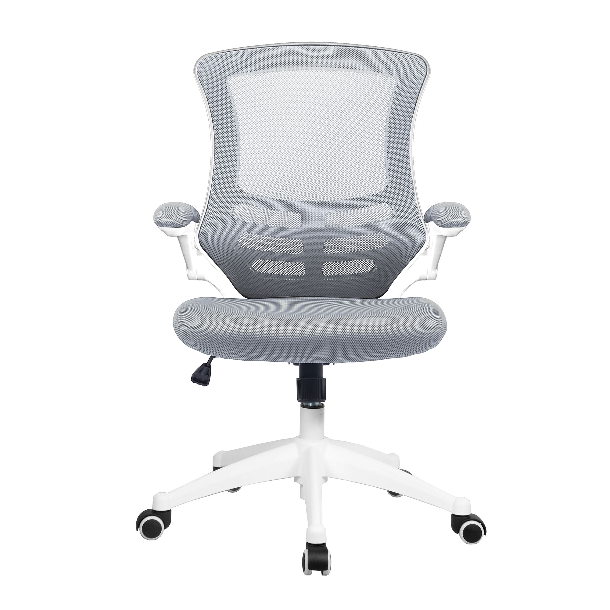 Aurora Mesh Back Chair with White Shell (5 Colours) - Image 7