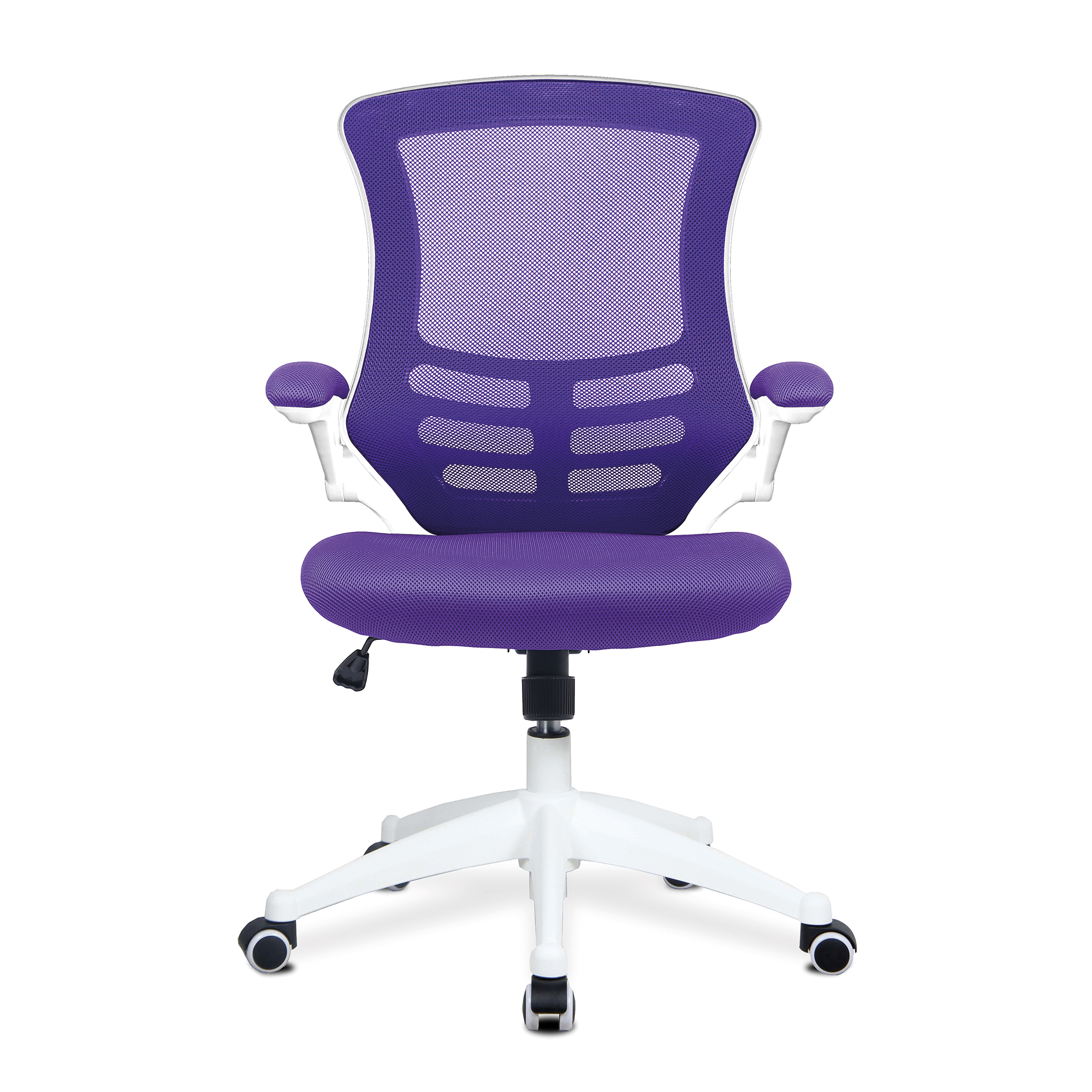 Aurora Mesh Back Chair with White Shell (5 Colours) - Image 9