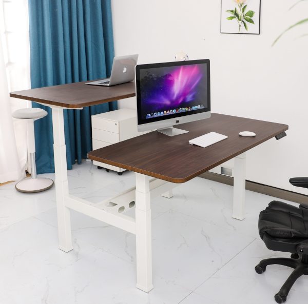 Back to Back Electric Standing Desk Workstation