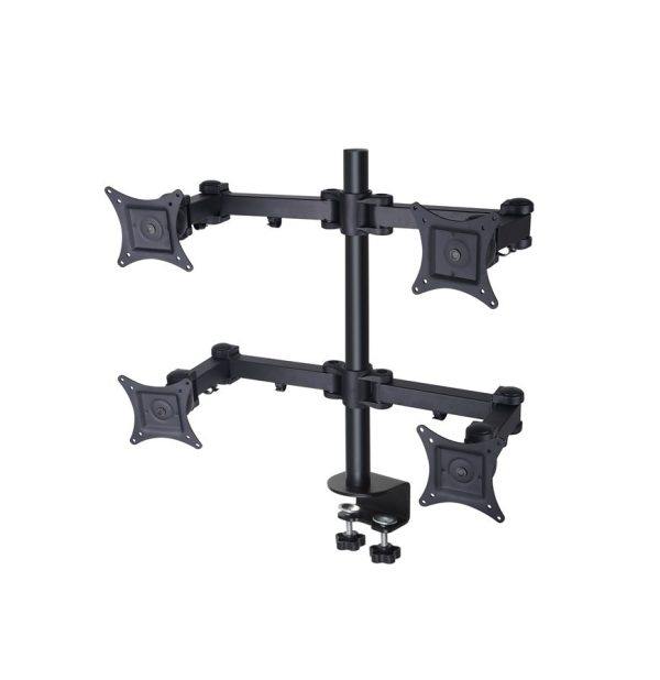 Four Screen Monitor Arms