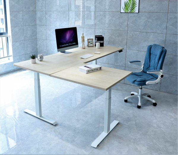 90-Degree E7 Electric Standing Desk Workstation - Image 2