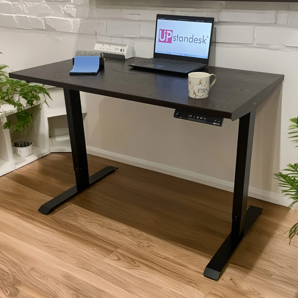 Dark Ash - Dual Motor - Electric Standing Desk