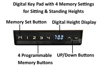 Light Oak-Dual Motor-Standing Desk - Image 7