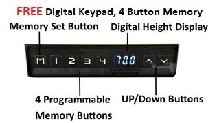 Smooth Ash Electric Standing Desk - Image 10