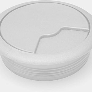 2 x Desk Top Grommets - GREY