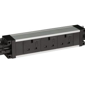 Power Socket Extension - 3 Gang Under Desk Power