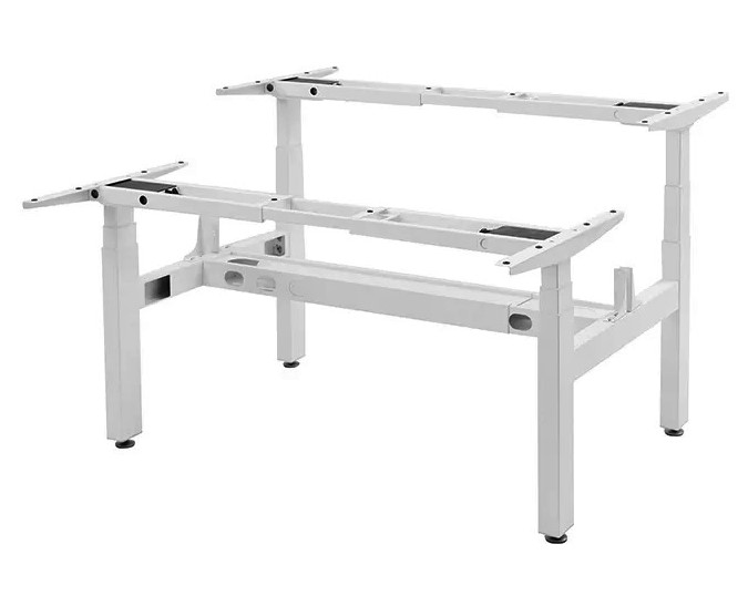 Back to Back Electric Standing Desk Workstation - Image 6