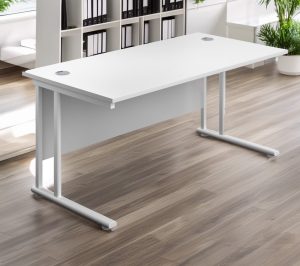 Upton Twin Upright Rectangular Desks