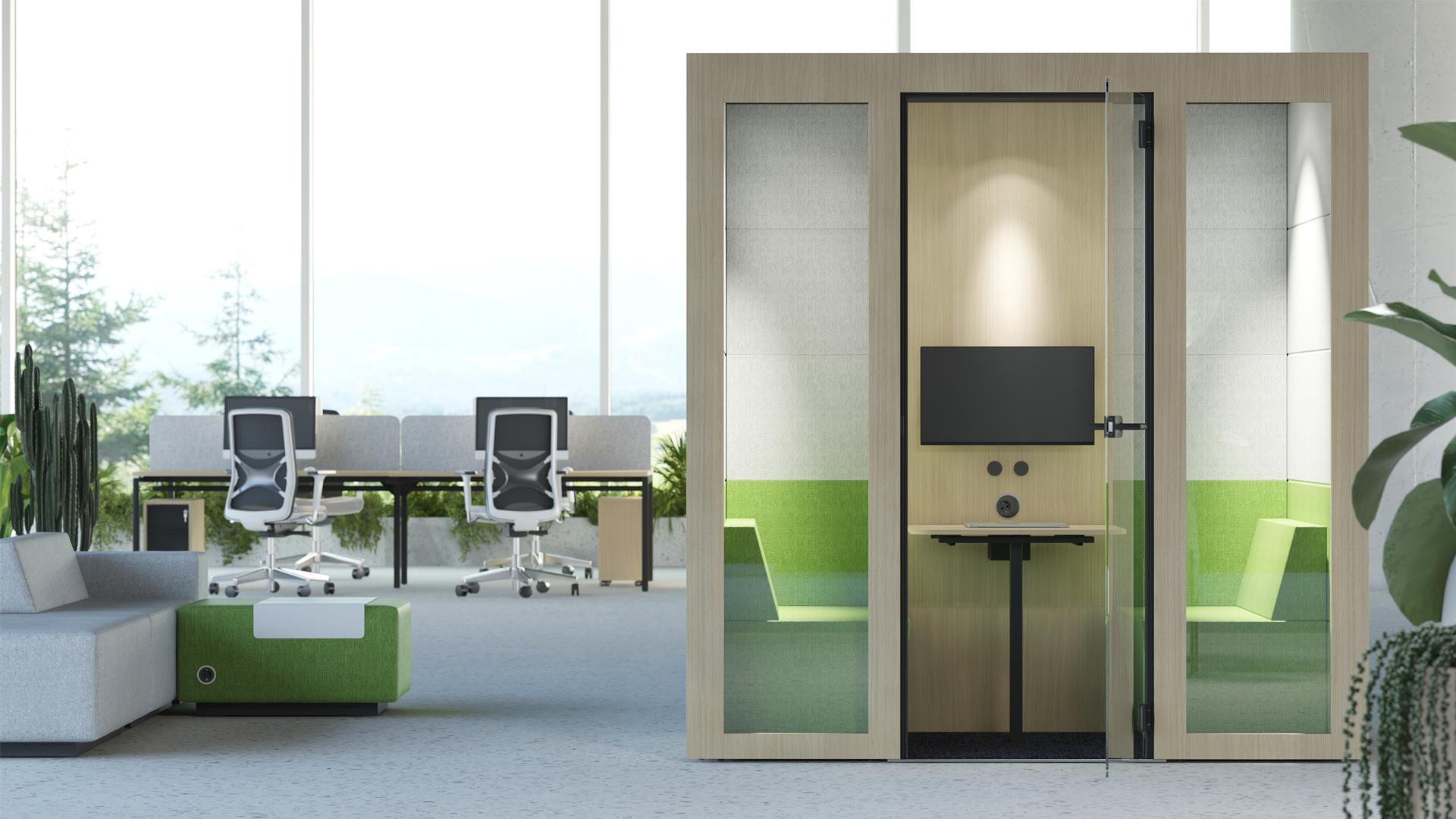 SR Medium Acoustic Meeting & Chat Pods - Image 4