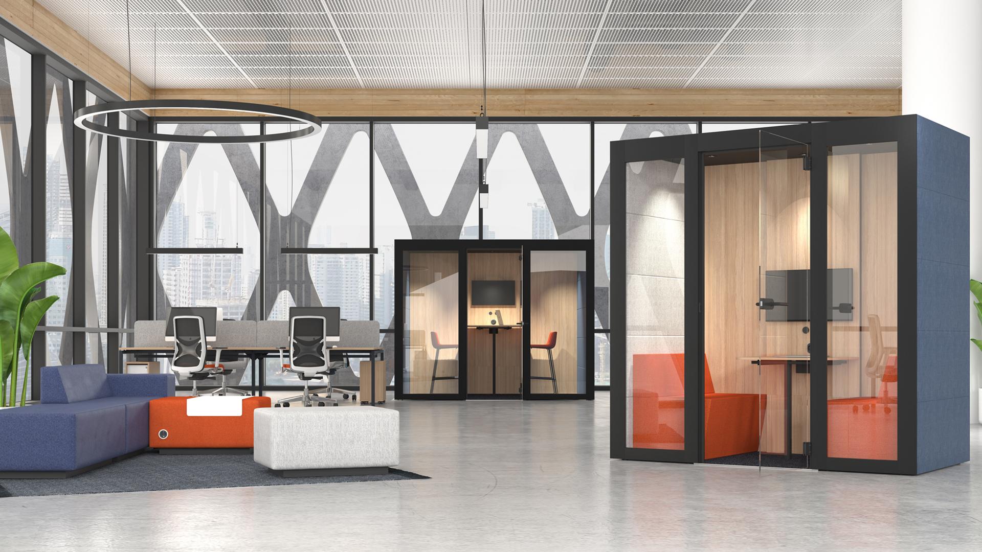 SR Medium Acoustic Meeting & Chat Pods - Image 6