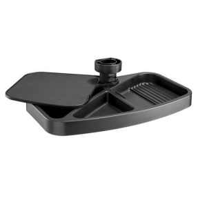 Under-Desk Swivel Mouse Pad & Organizer