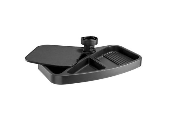 Under-Desk Swivel Mouse Pad & Organizer