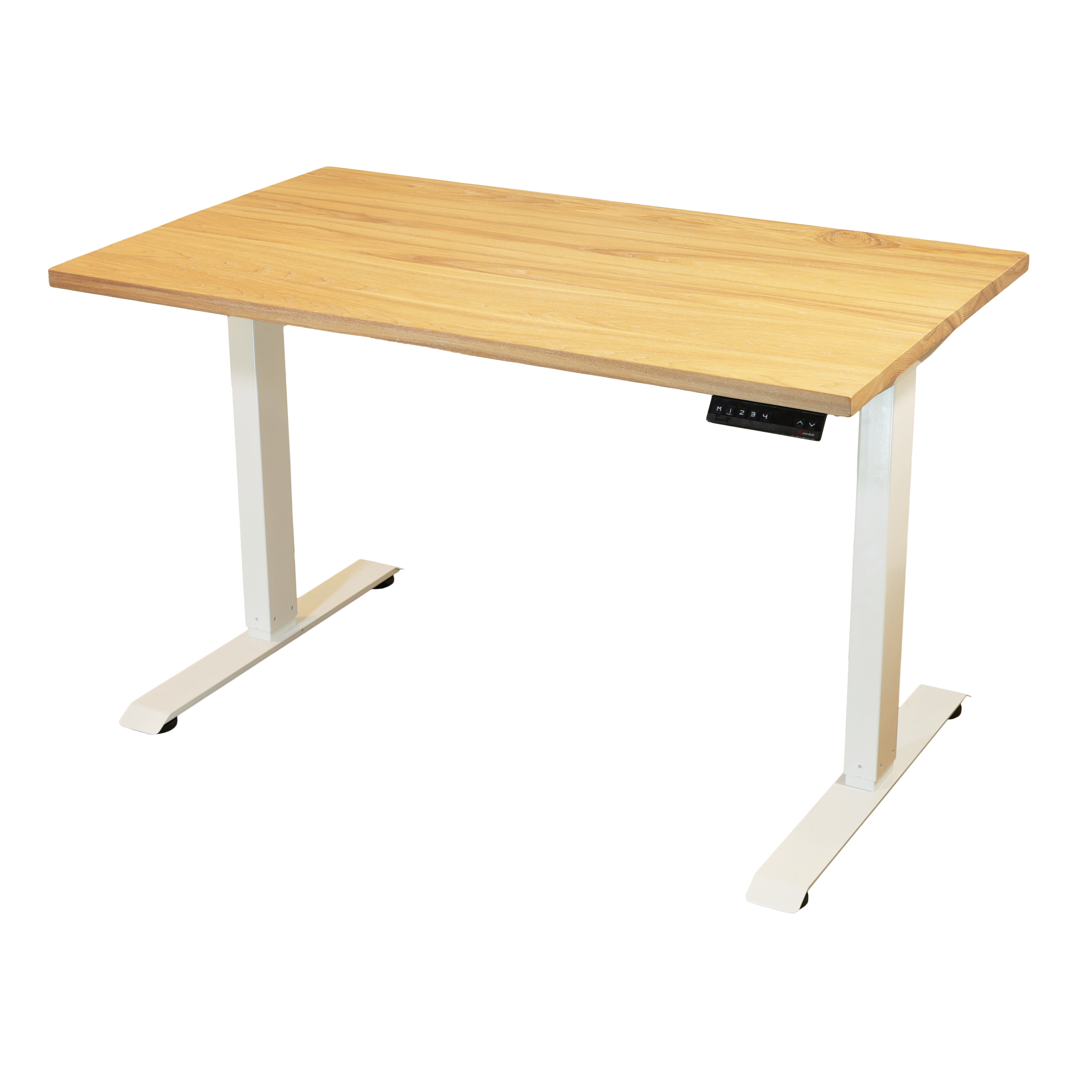 Smooth Ash Electric Standing Desk - Image 12