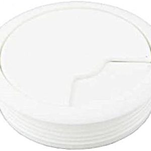 2 x Desk Top Grommets - WHITE