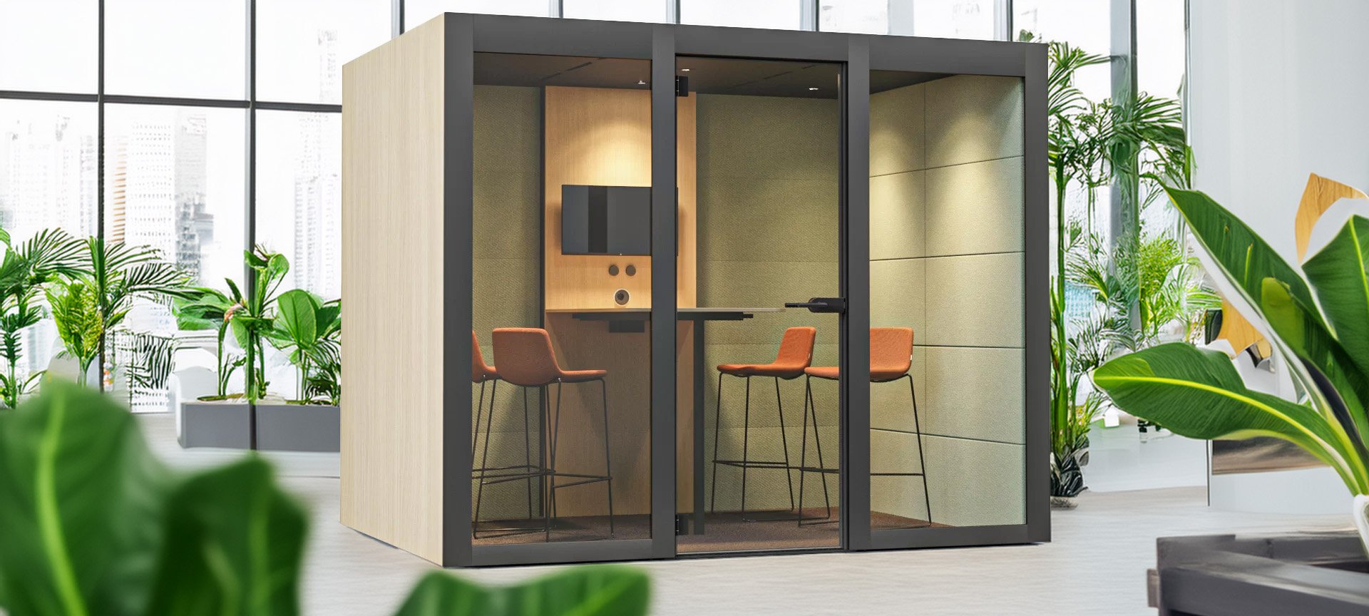 SR LARGE Acoustic Meeting & Chat Pods