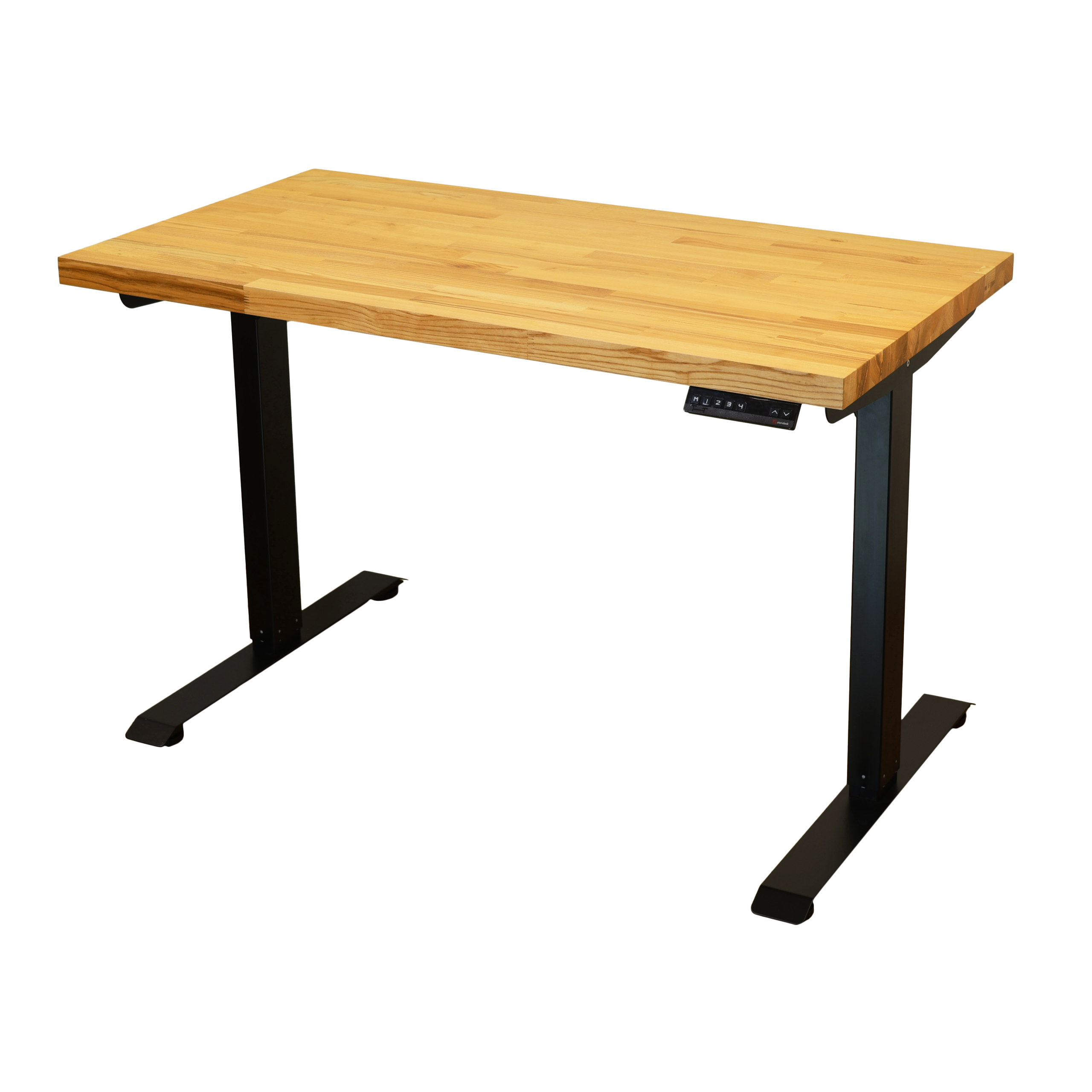 Elegant Ash Wood Top Electric Standing Desk - Image 8