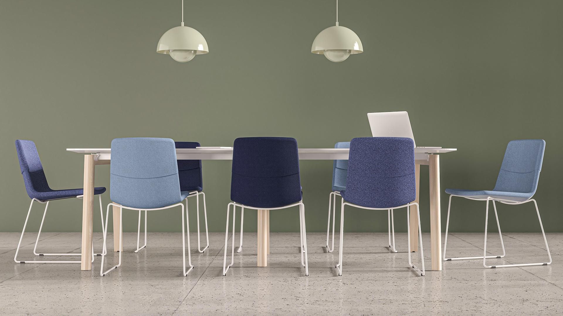 Delta Wood Back to Back Bench Desks: Style, Function - Image 7