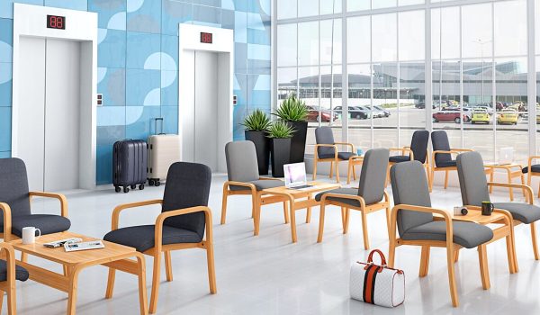 Westminster – Beech Framed Meeting Chair with Upholstered and Padded Seat and Backrest