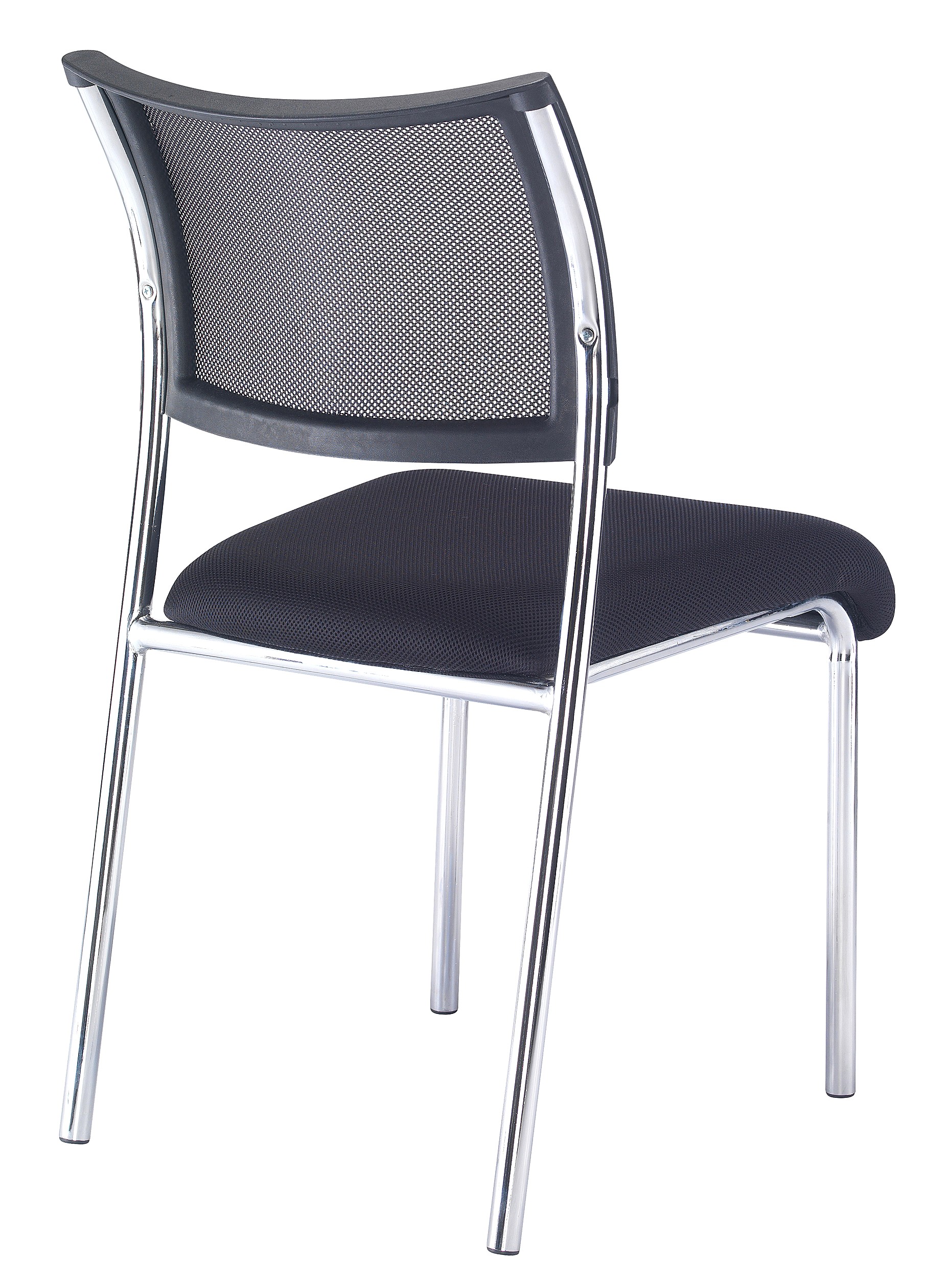 Saturn Mesh Side Chair Chrome Frame - Image 7