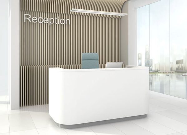   Cosy White Reception Unit