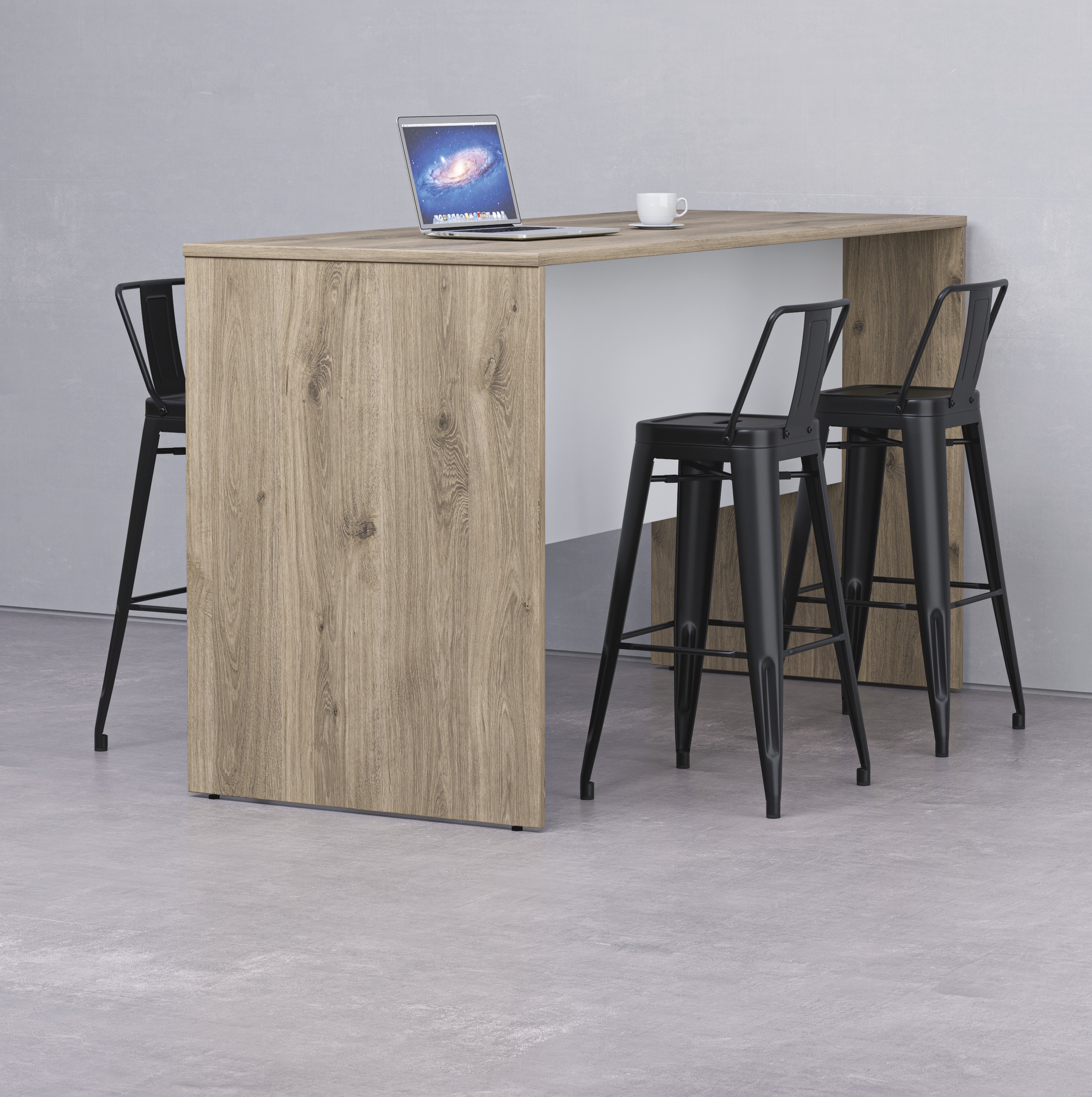 Lyra Breakout Panel Leg Picnic & Poseur Furniture - Image 3