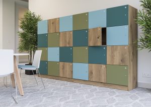 Squire wooden lockers