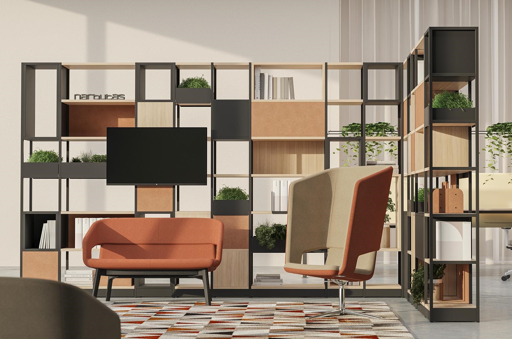 Combus Modular Shelving and Room Divider - Image 4