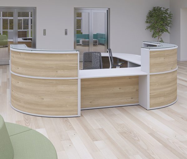 Versiv Modular Reception Counters.