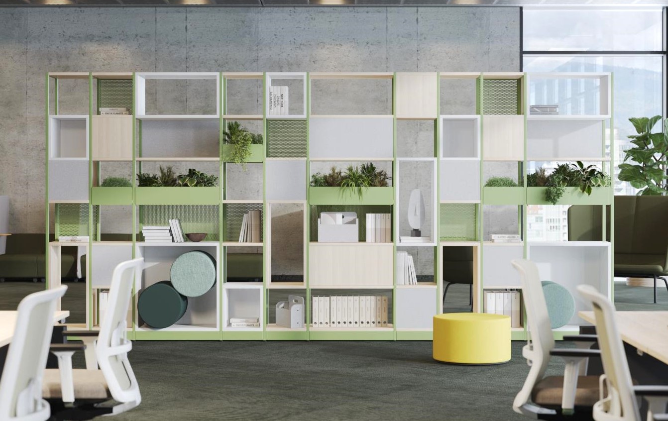 Combus Modular Shelving and Room Divider - Image 7