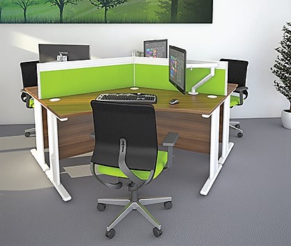 Poise 120 Degree Desks - Image 5